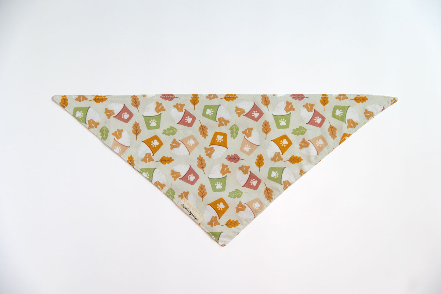 Fall Pup Cups Bandana