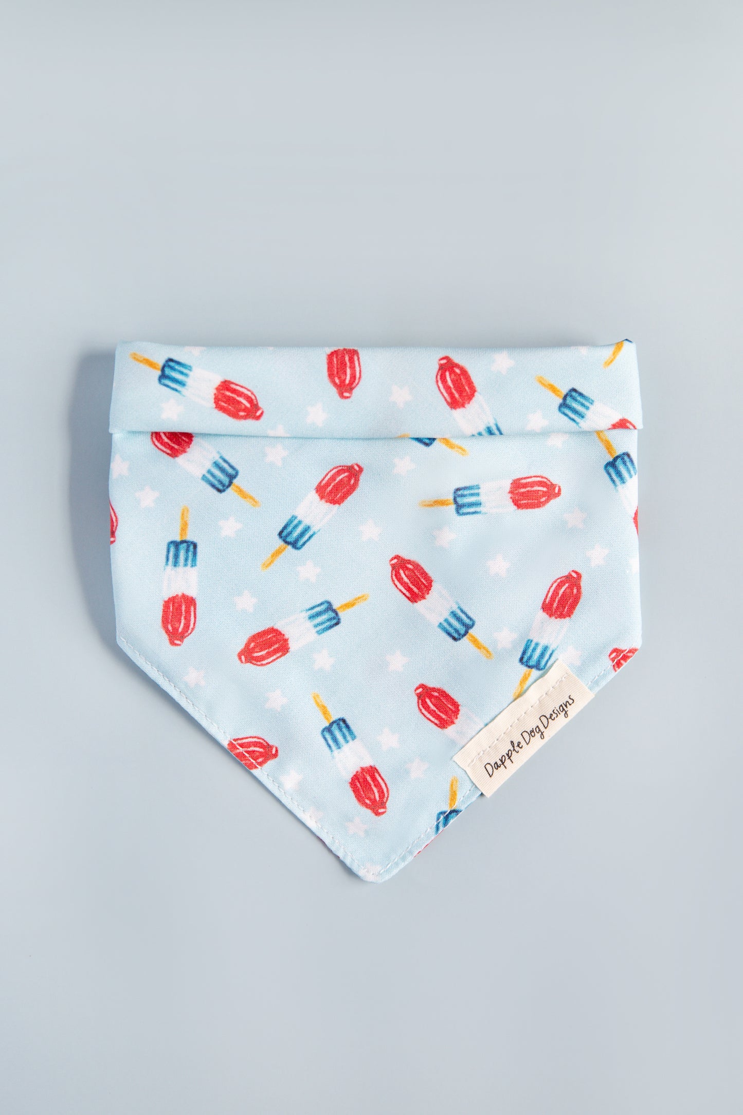 Red, White, & Blue Popsicles Bandana