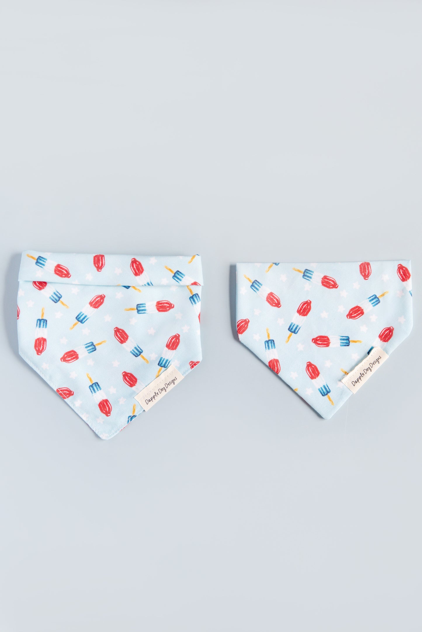Red, White, & Blue Popsicles Bandana