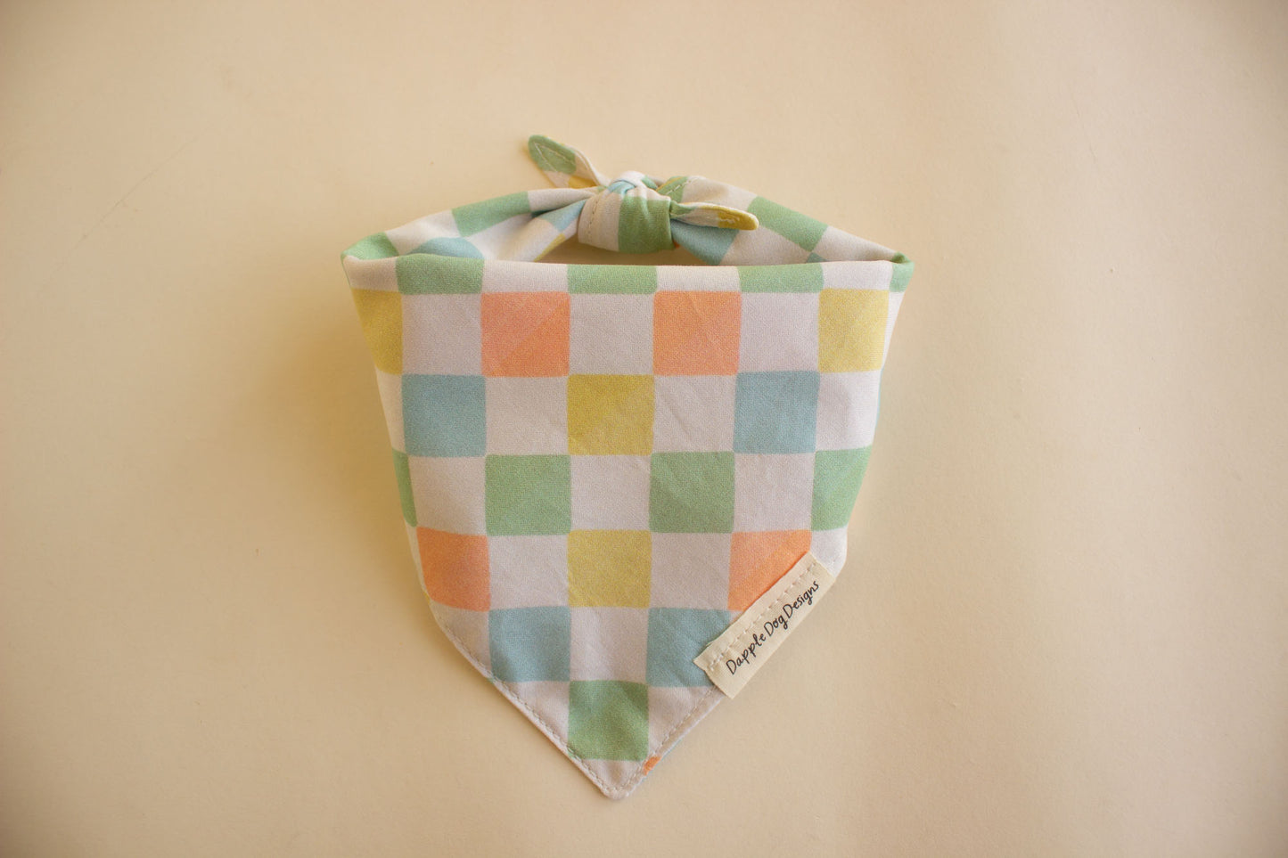 Spring Checkerboard Bandana