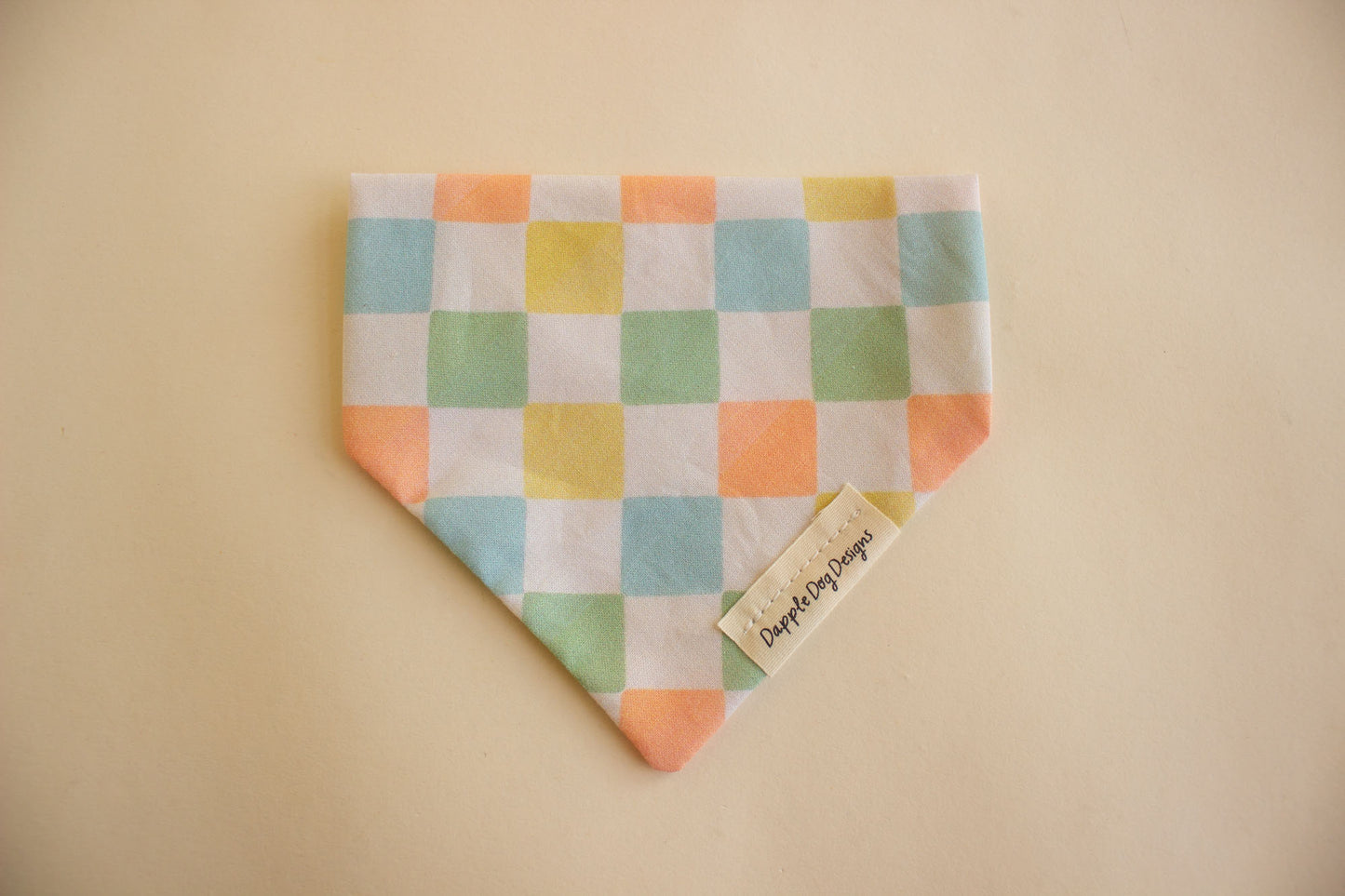 Spring Checkerboard Bandana