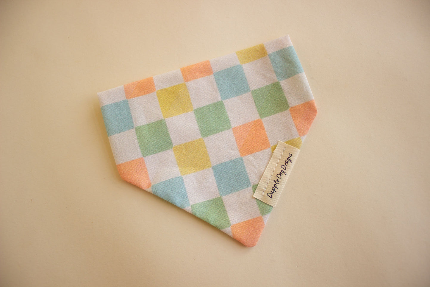 Spring Checkerboard Bandana