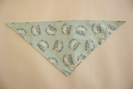 Hopped Up on Treats Bandana