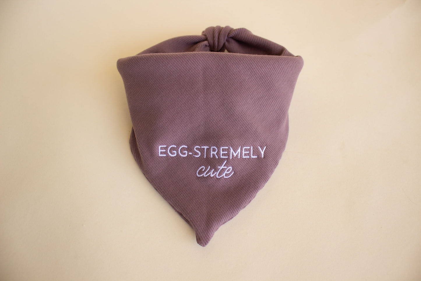 Egg-stremely Cute Embroidered Bandana