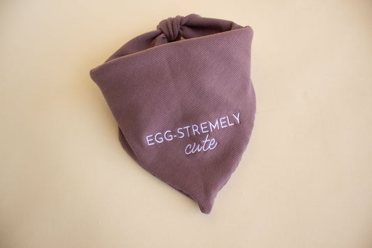 Egg-stremely Cute Embroidered Bandana
