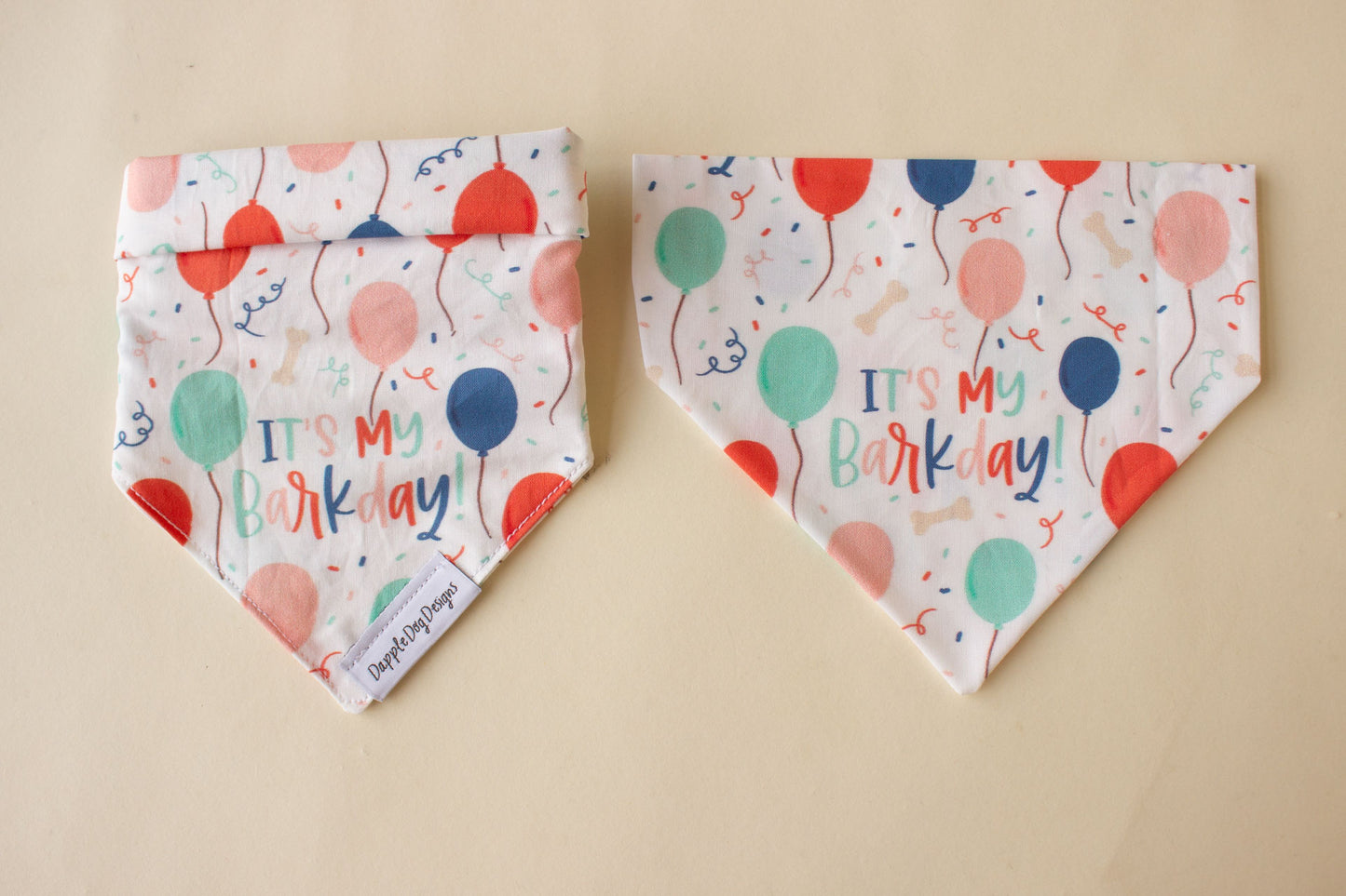 Barkday Bandana - Bright Colors