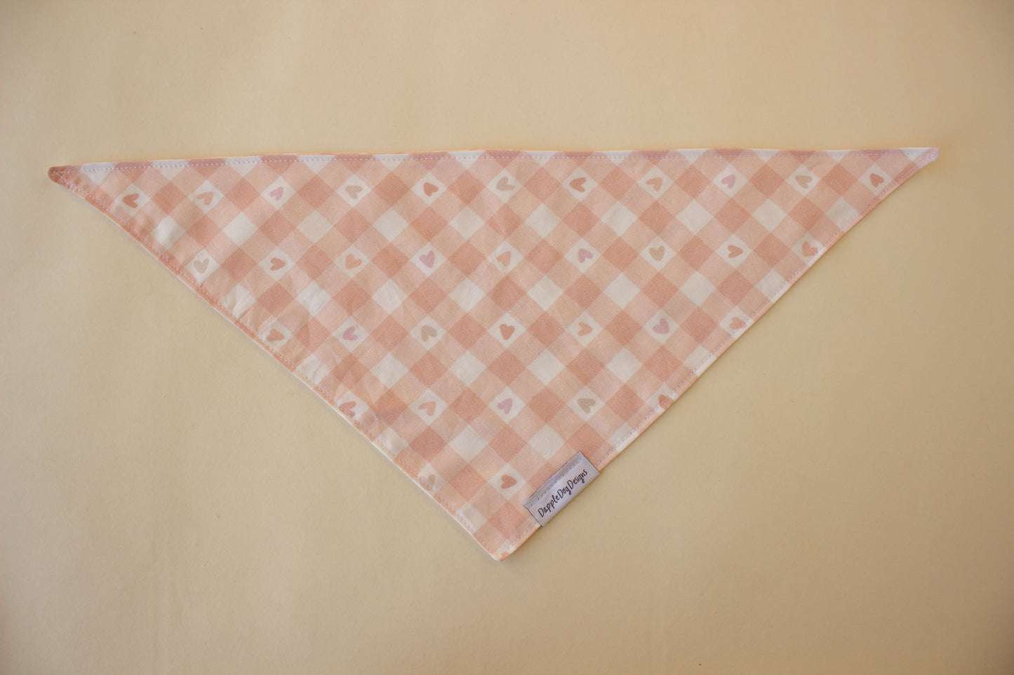 Plaid Hearts Bandana