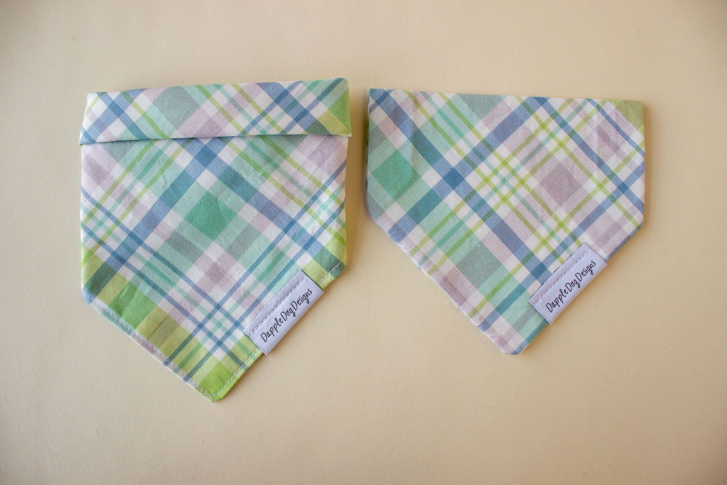 Spring Plaid Bandana