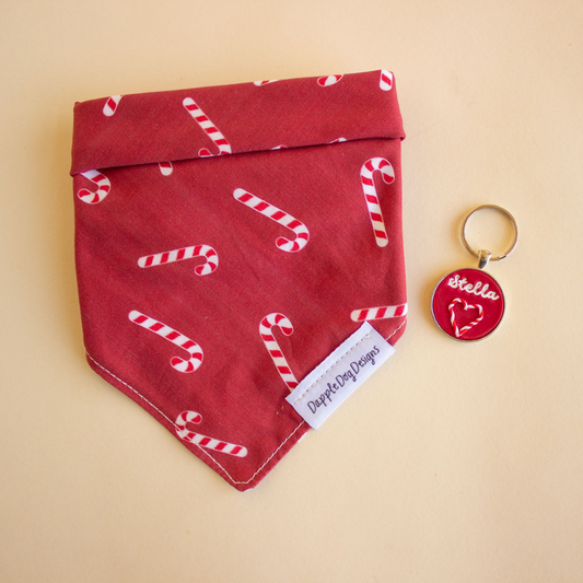 Candy Canes Bandana