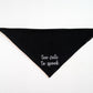 Too Cute To Spook Embroidered Bandana