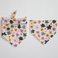 Spooky Groovy Floral Bandana