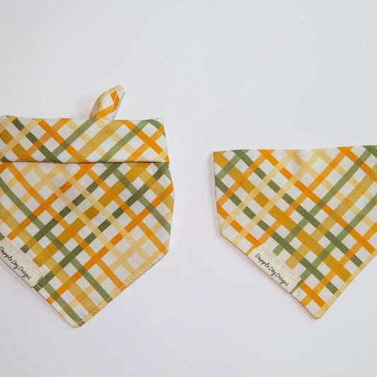 Autumn Plaid Bandana