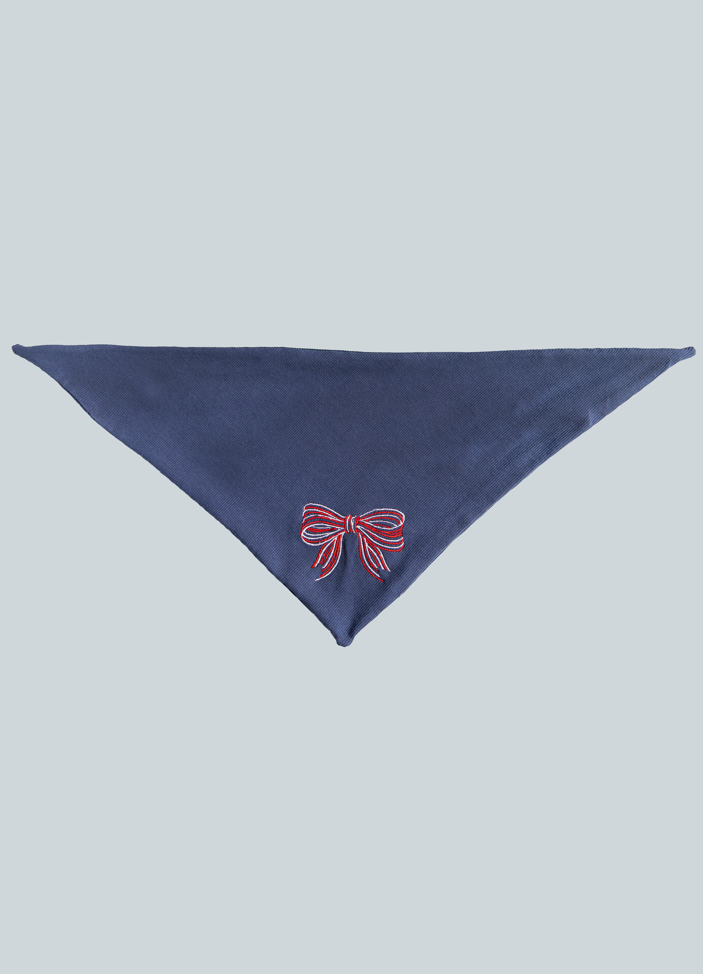 Embroidered Bow Bandana
