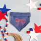 Embroidered Bow Bandana