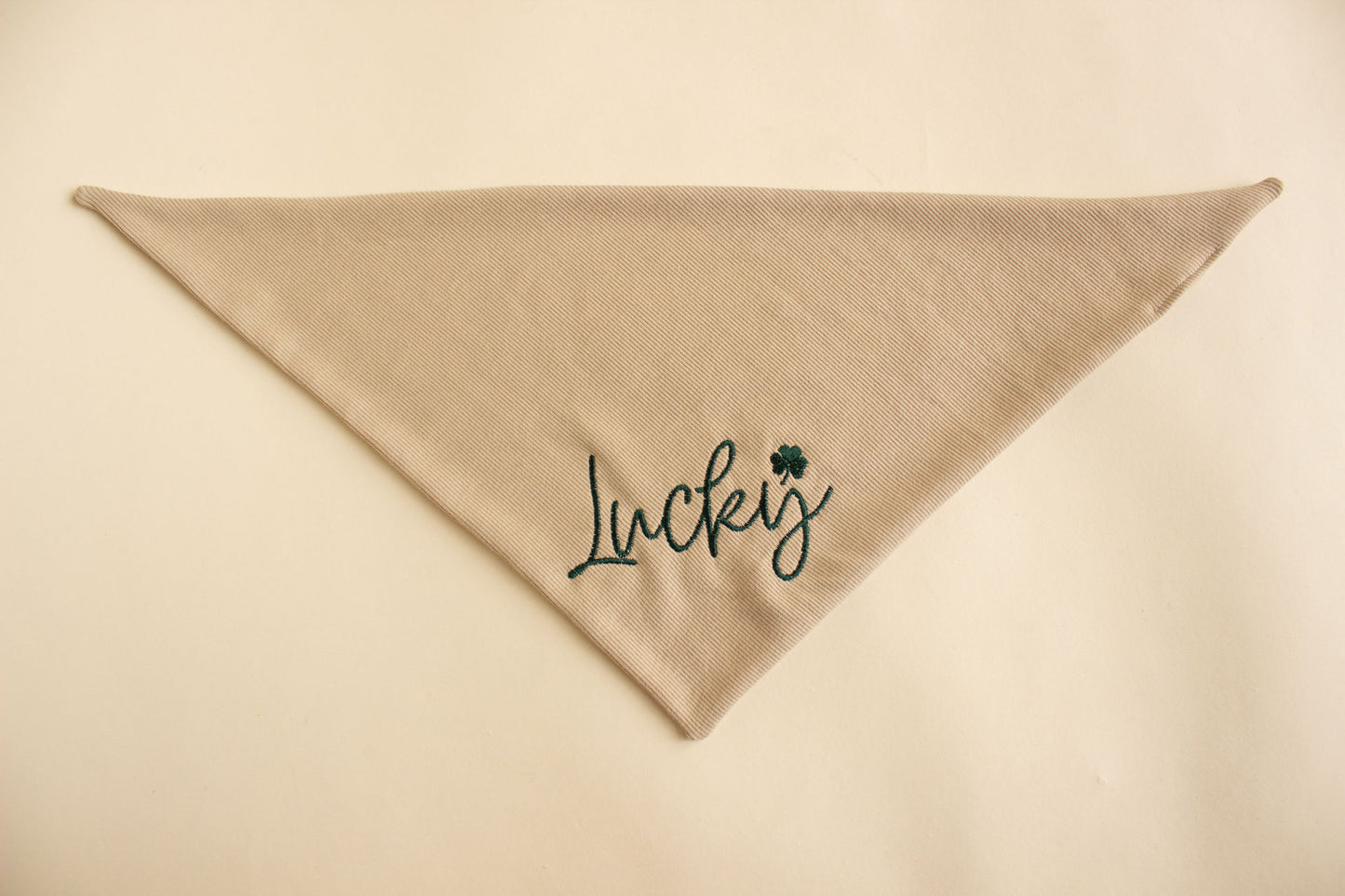 Lucky Embroidered Bandana