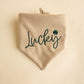 Lucky Embroidered Bandana