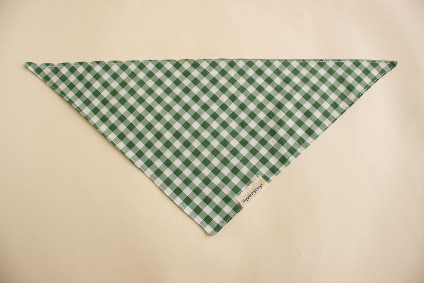 Green Plaid Bandana