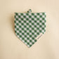 Green Plaid Bandana