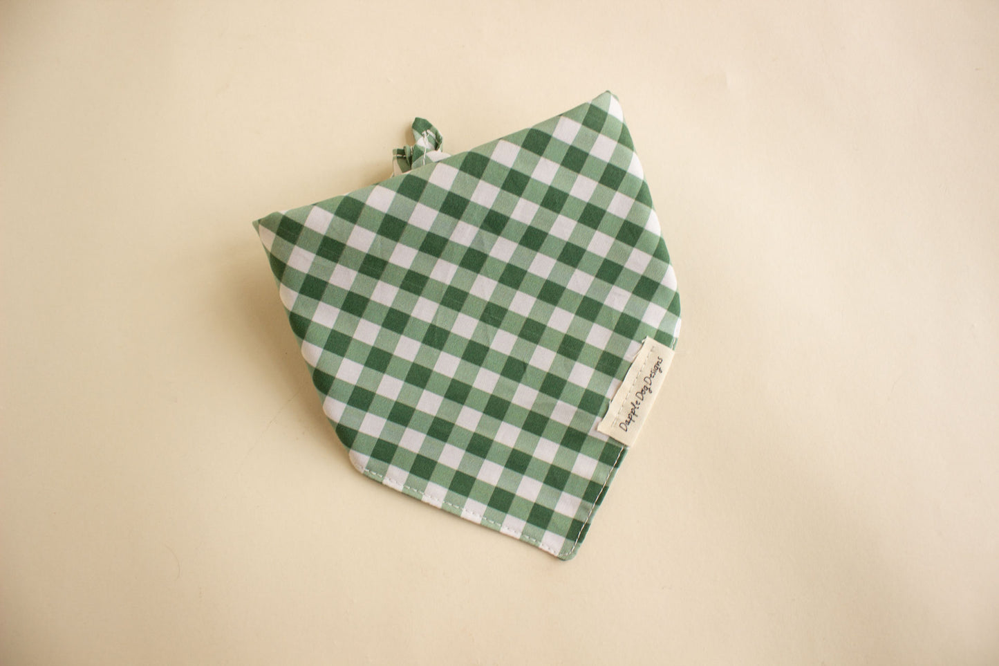 Green Plaid Bandana