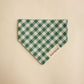 Green Plaid Bandana