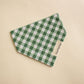 Green Plaid Bandana