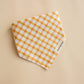 Orange Spring Plaid Bandana