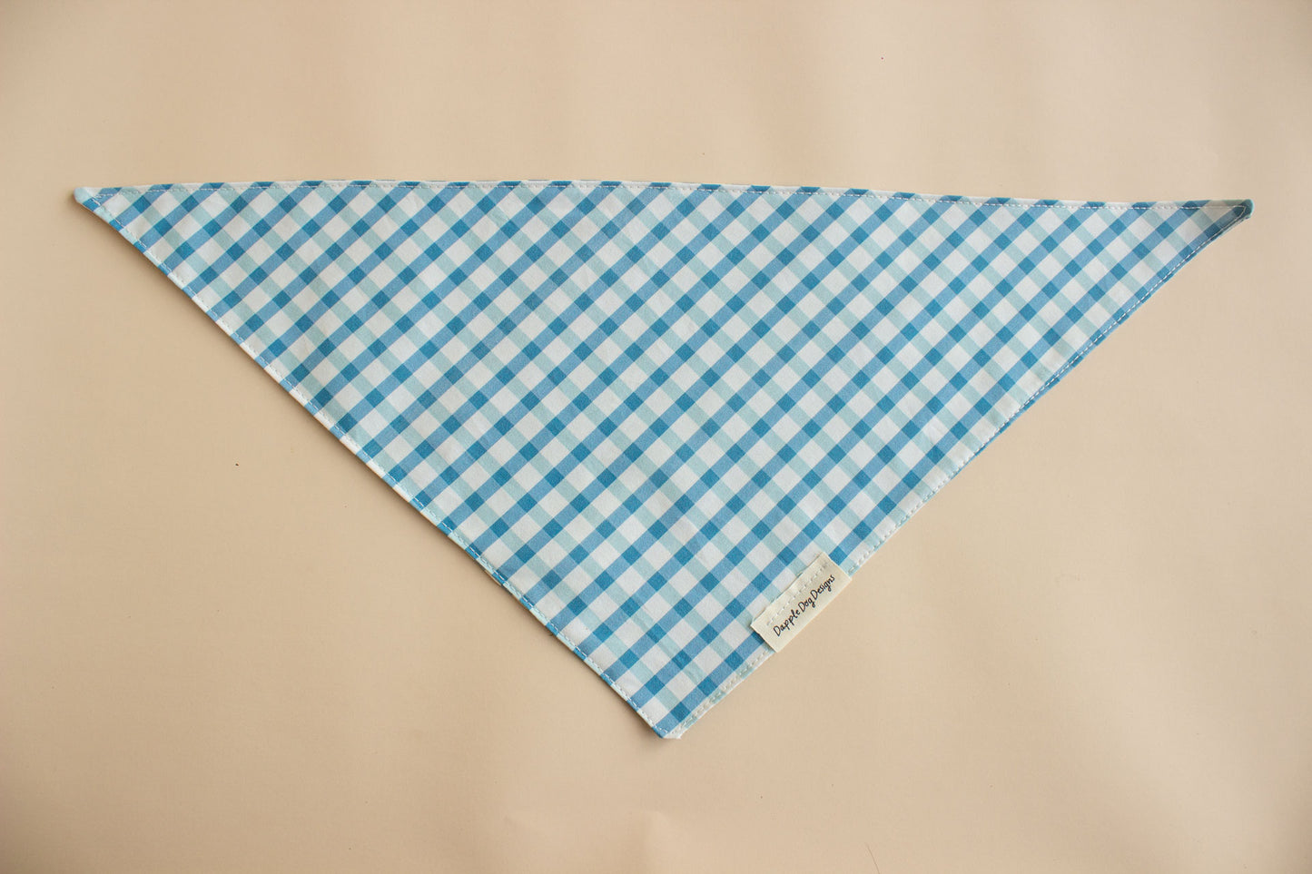 Blue Spring Plaid Bandana