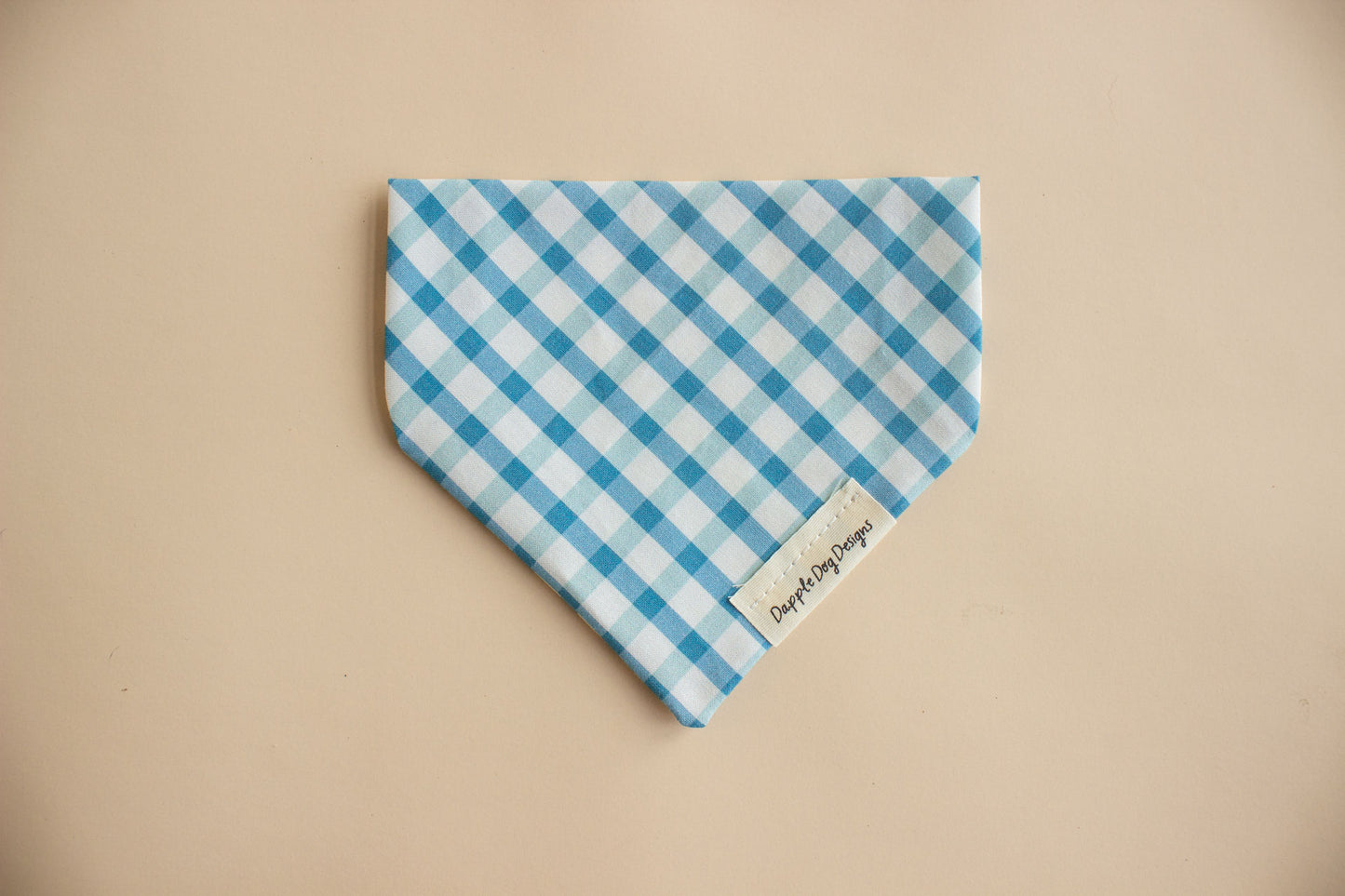 Blue Spring Plaid Bandana