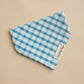 Blue Spring Plaid Bandana