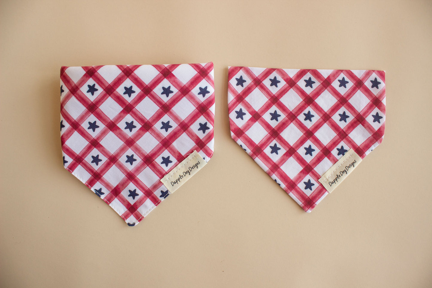 Watercolor Stars & Stripes Bandana