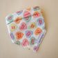 Conversation Hearts Bandana