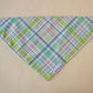 Spring Plaid Bandana