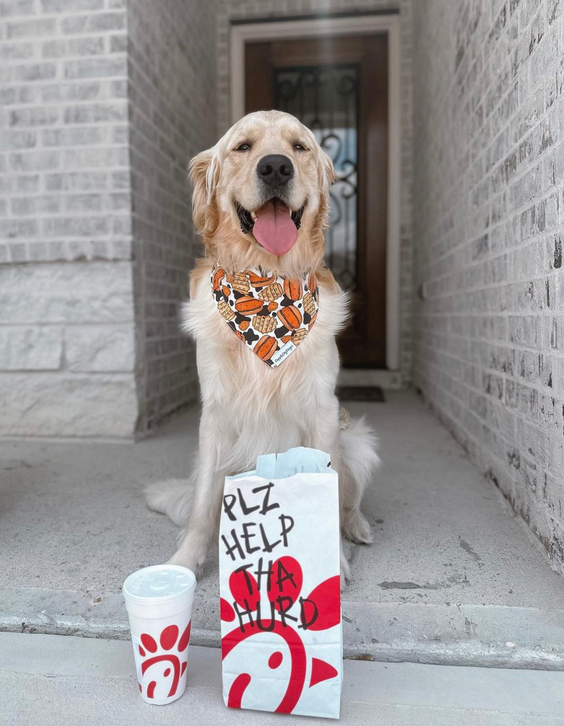 Eat More Chikin Bandana