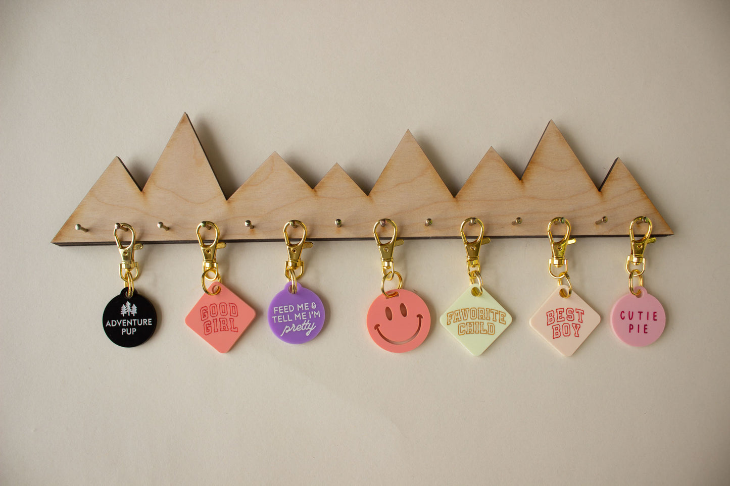 Mountain Tag Hangers