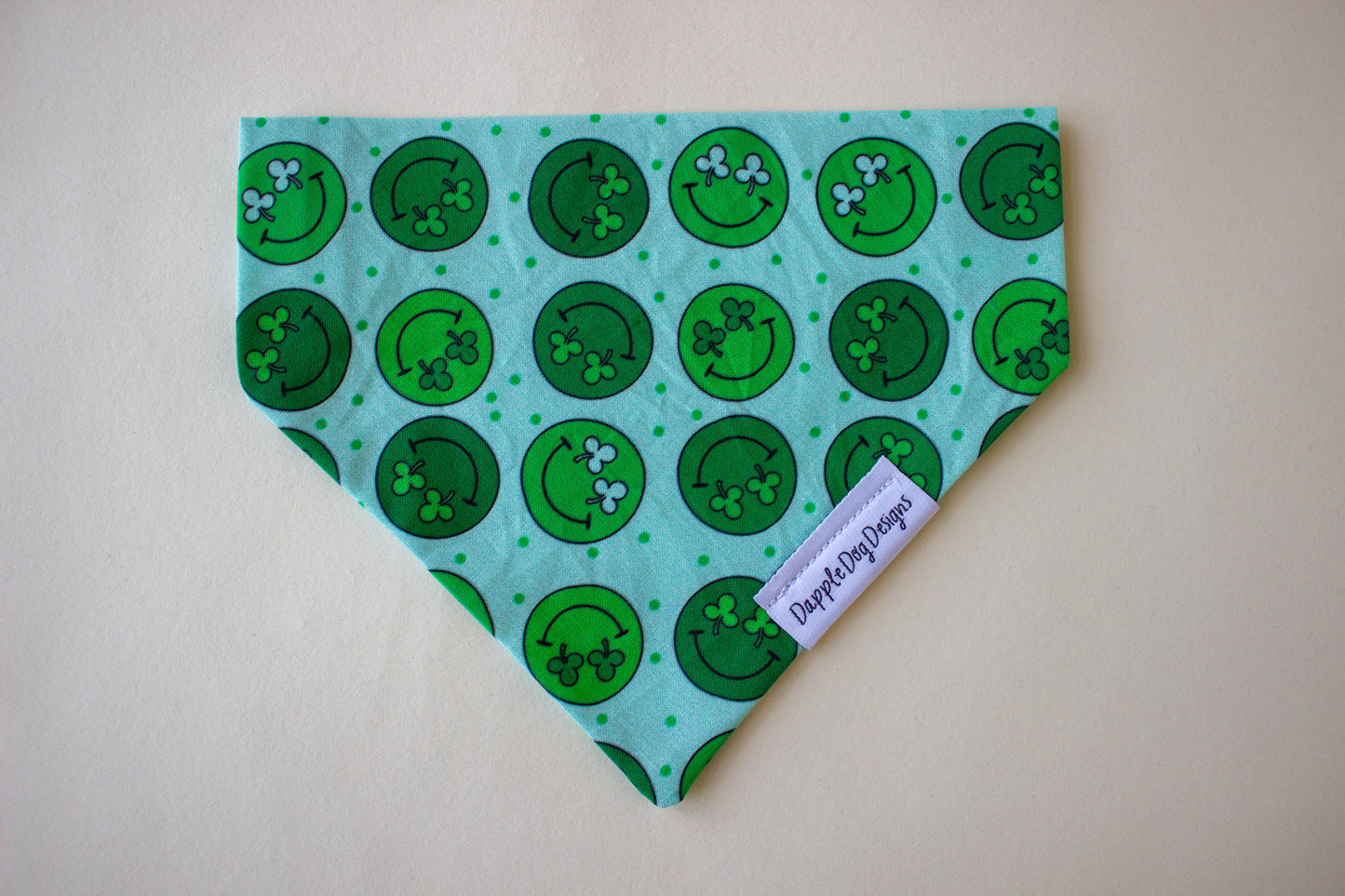 Shamrock Smileys Bandana