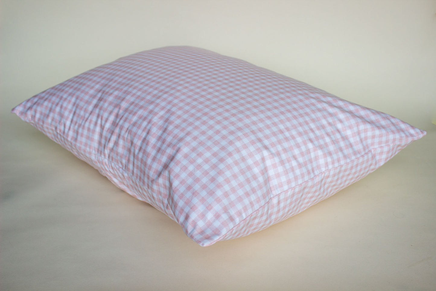 Pink Spring Plaid Bed