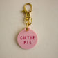Cutie Pie Acrylic Pet Tag